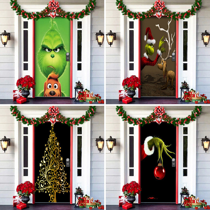 2024 Christmas Front Door Decoration