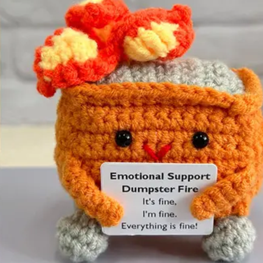 💖Crochet Dumpster Fire