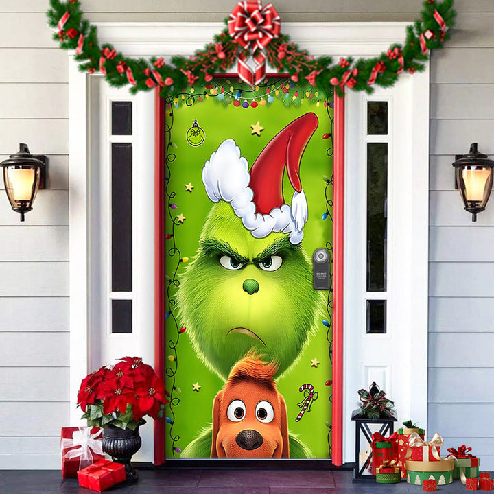 2024 Christmas Front Door Decoration