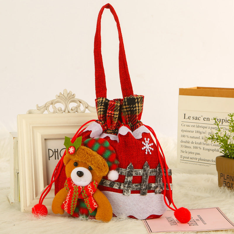 🍎Christmas Gift Snowman Doll Bag