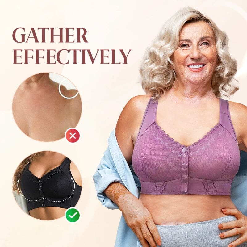 High-Quality Front Closure Breathable Bra