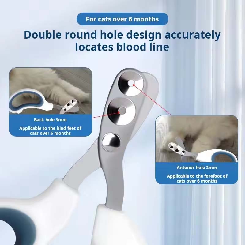 🐾Double Hole Pet Nail Clipper