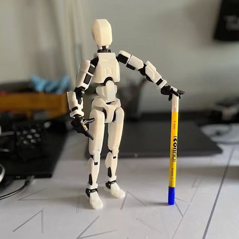 3D Printed Multi-Jointed Movable Robot