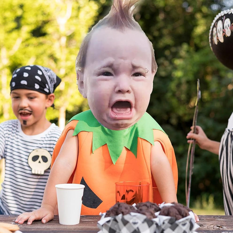 🧙‍♀️Crying Baby Mask for Halloween👻