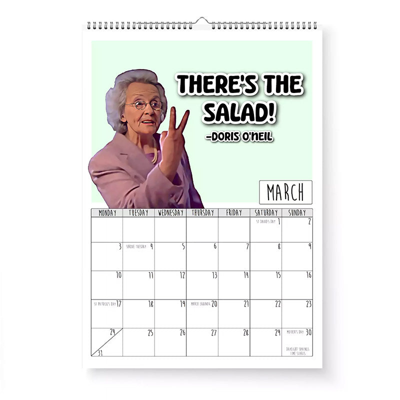 Gavin and Stacey 2025 wall calendar