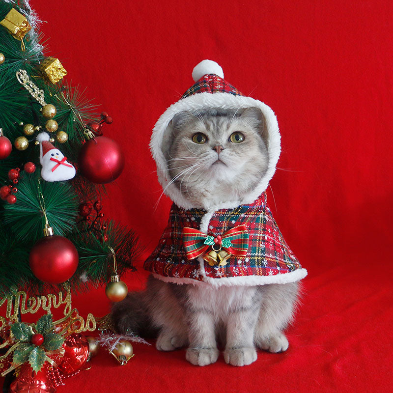 Pet Christmas Cape