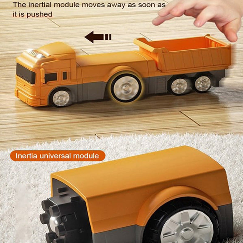 Magnetic Transform Engineering Car Assembled Toys