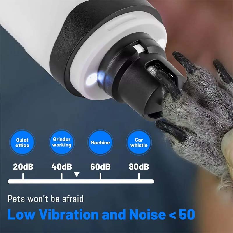 Rechargeable USB Charging Electric Pet Nail Grinder