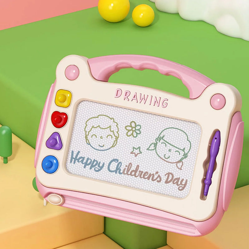 Children's magnetic drawing board