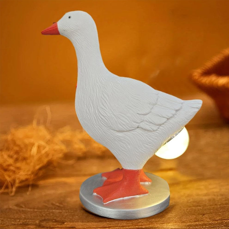 Creative Chicken and Duck Shape Decorative Table Lamp