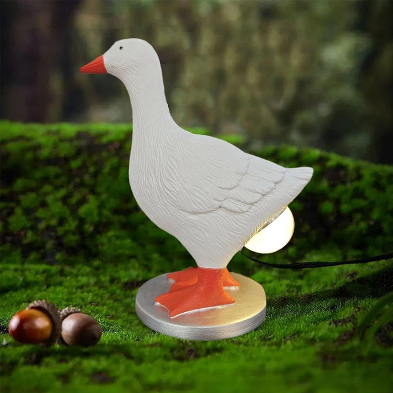 Creative Chicken and Duck Shape Decorative Table Lamp