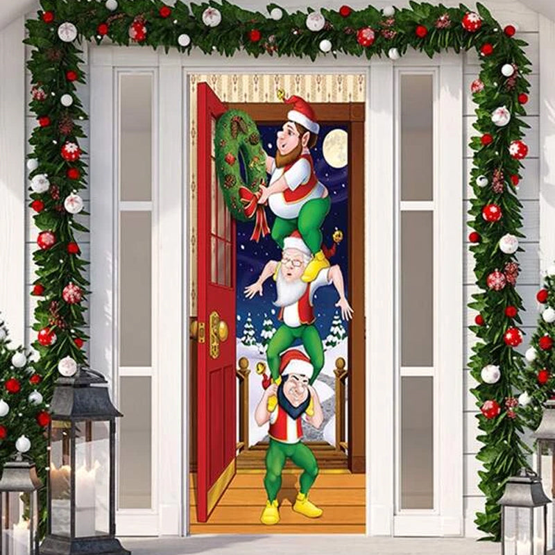 2024 Christmas Front Door Decoration