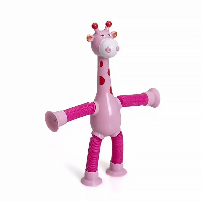 🦒Telescopic suction cup giraffe toy