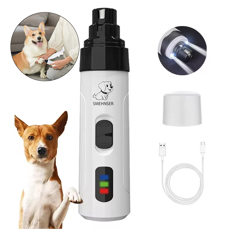 Rechargeable USB Charging Electric Pet Nail Grinder