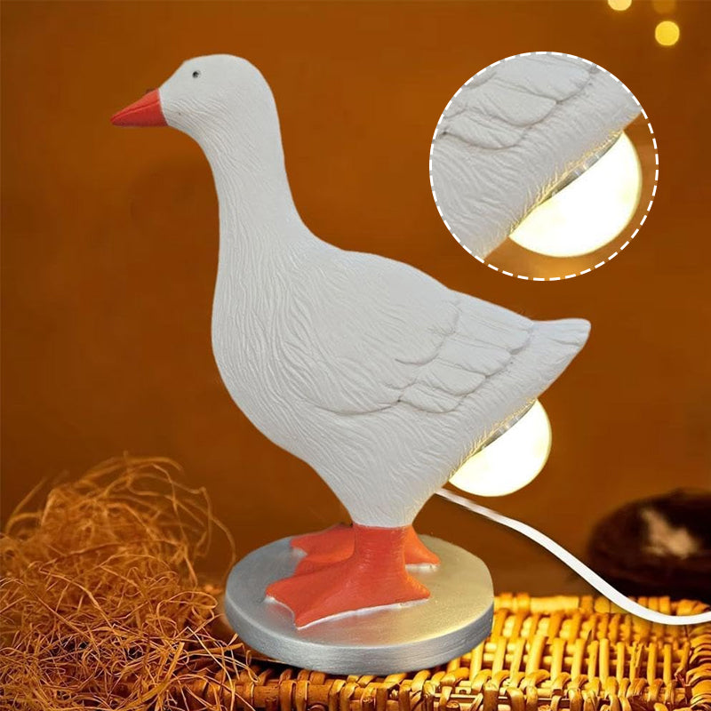 Creative Chicken and Duck Shape Decorative Table Lamp