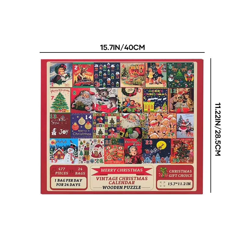 24 Days Christmas Puzzle