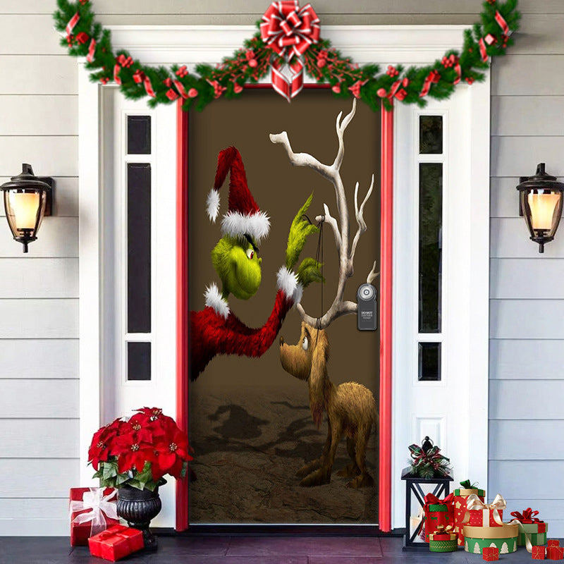 2024 Christmas Front Door Decoration