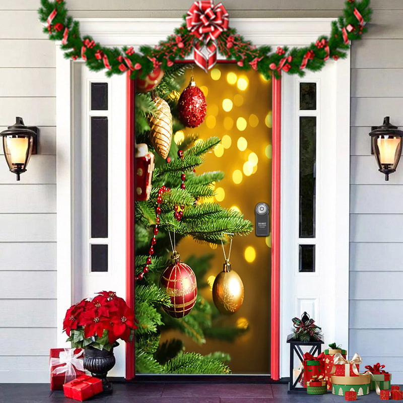 2024 Christmas Front Door Decoration