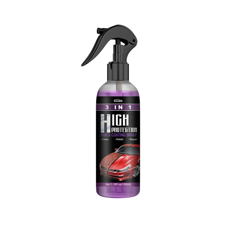 🚗3 in 1 High Protection Quick Car Coating Spray✨