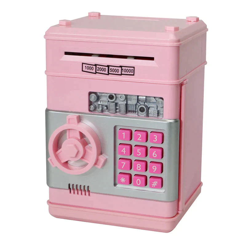 🌈🧸Electronic Password Piggy Bank - Mini ATM💥🎶