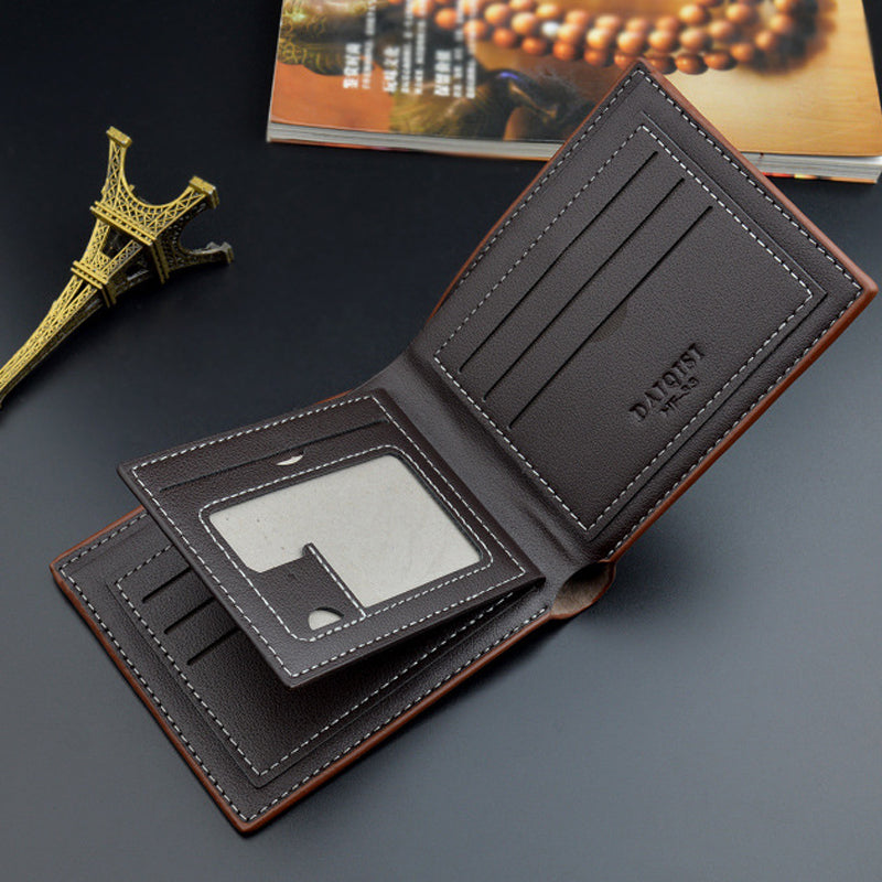 New Men's Short Wallet