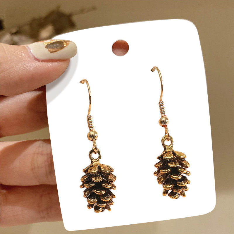 Pinecone Earrings