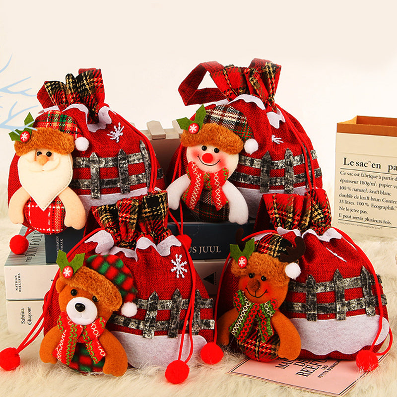 🍎Christmas Gift Snowman Doll Bag