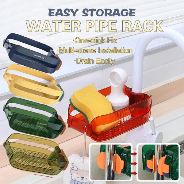 💦2 in 1 Home Sink Organizer