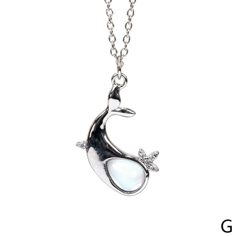 Whale Pendant Necklace