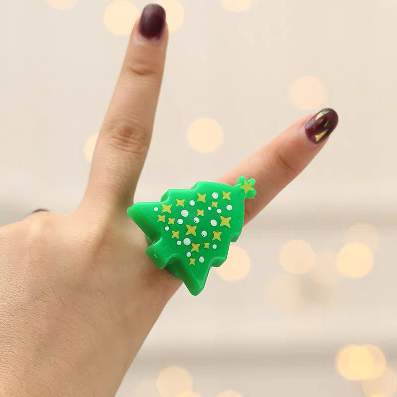 Christmas Party Finger Lights Rings