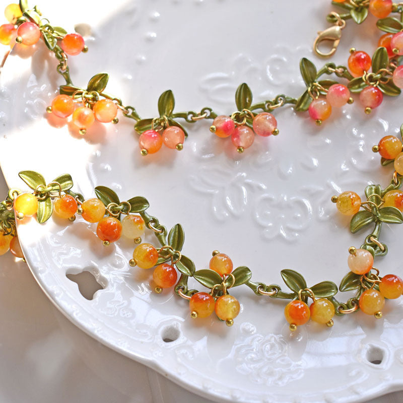 Vintage Plant Fruit Bracelets