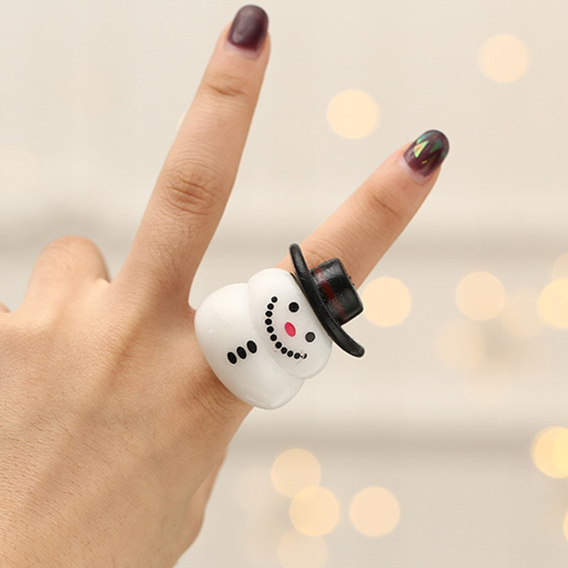 Christmas Party Finger Lights Rings