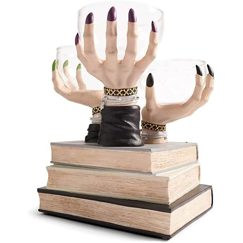 Witch Hands Snack Bowl Stand