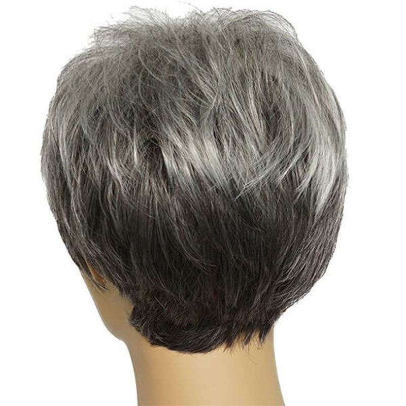 Short Stylized Chemical Fiber Wig