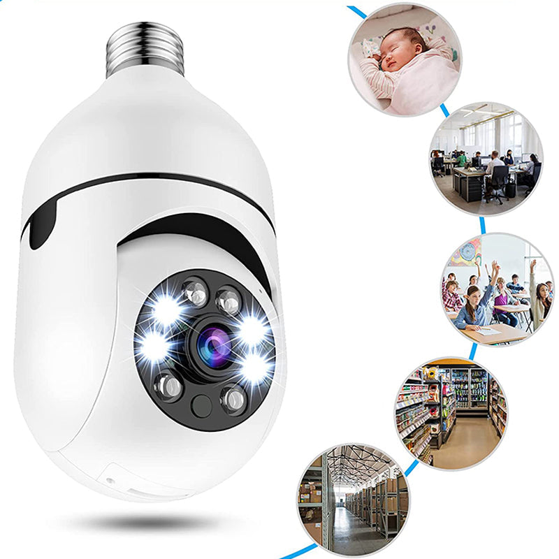 Automatic Tracking Wireless 360° Panoramic Light Camera