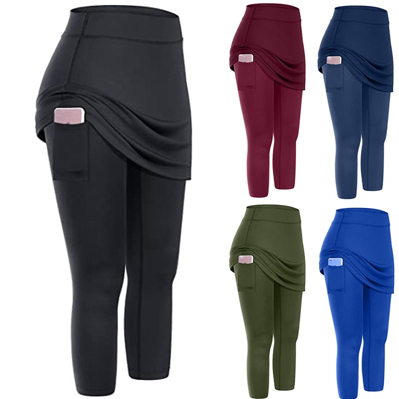 Women's Capri Leggings with Pocket