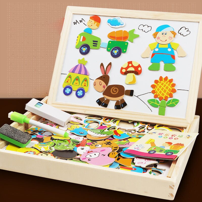 🌈🎨Magnetic Puzzles Children's Educational Brain Toy✨