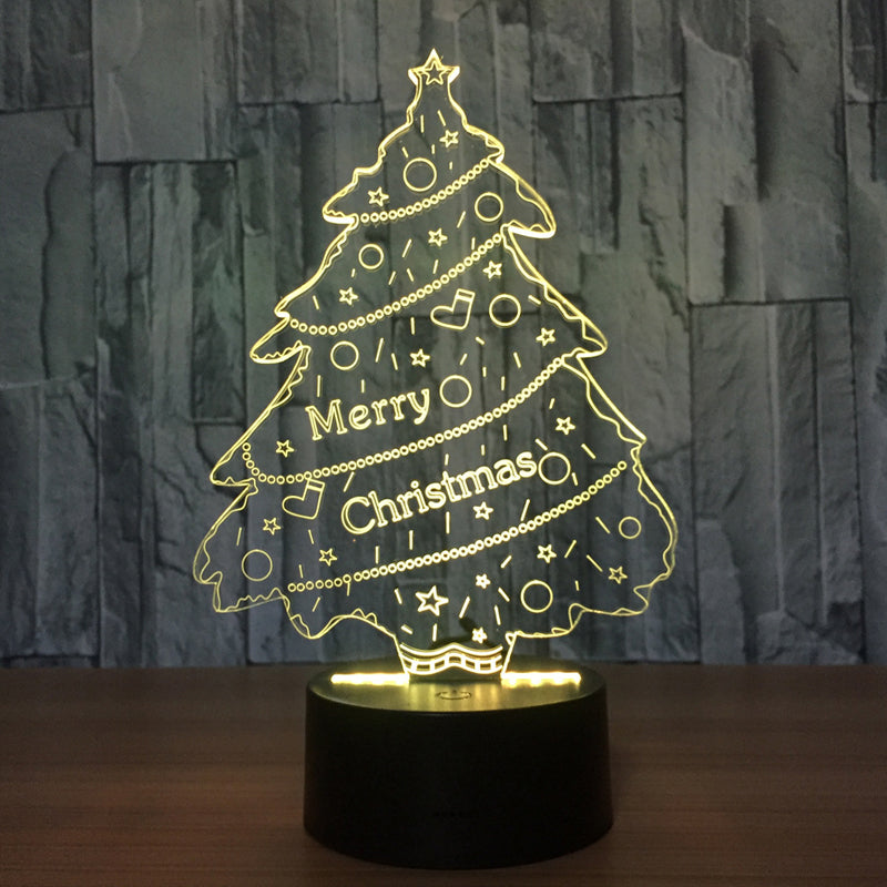 Custom Christmas Tree Night Light