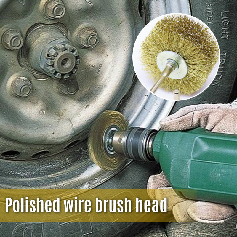 Steel Wire Polished Brush Head