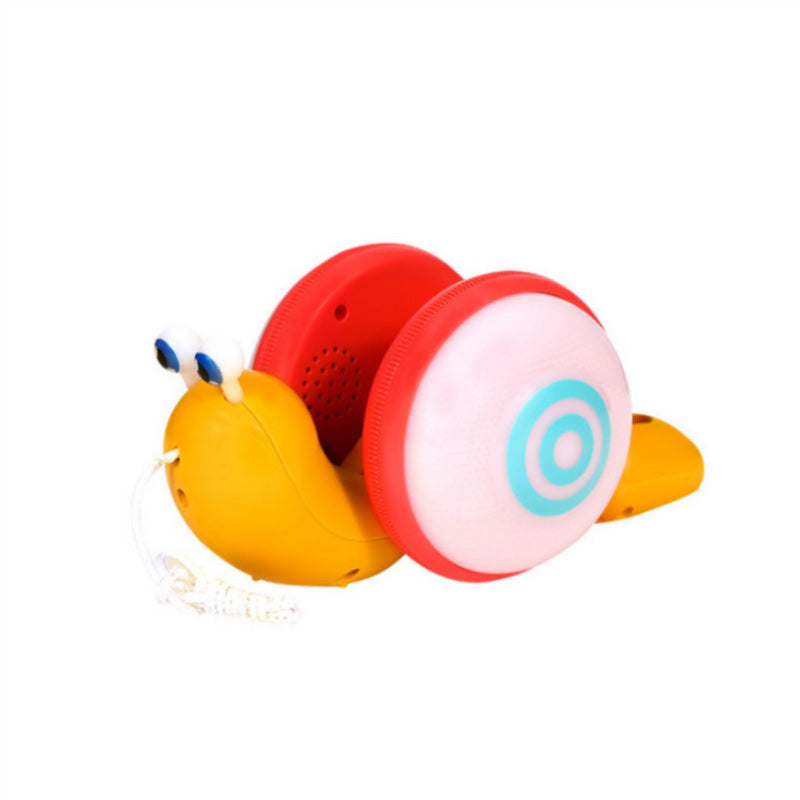 Cute Push Pull String Snail Toy For Toddler Kids Boys Girls