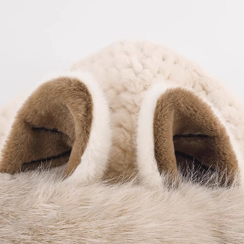 🦊Cute Fox Ears 2-in-1 Hat and Scarf🧣