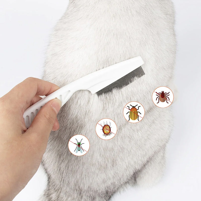 🐶😺Multifunctional Pet Hair Comb Flea and Tear Stain Removal😺🐶