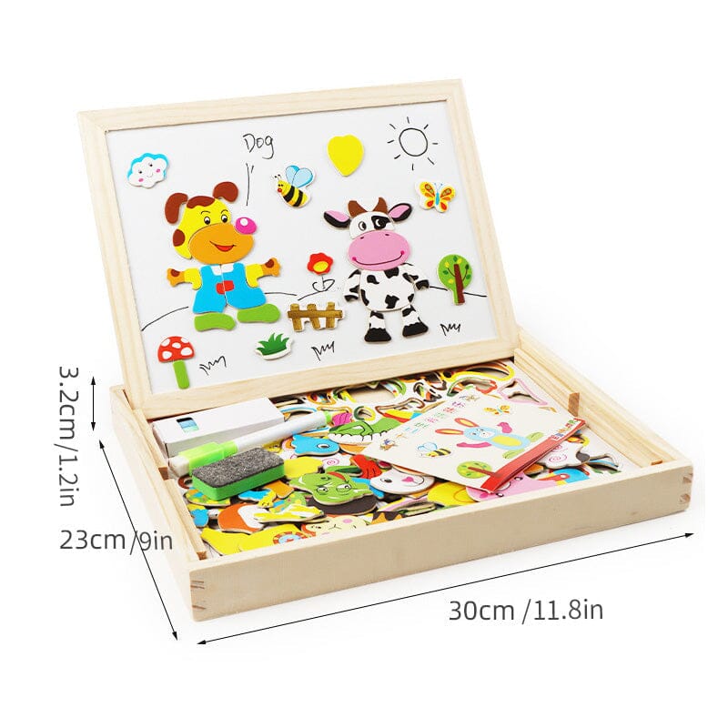 🌈🎨Magnetic Puzzles Children's Educational Brain Toy✨