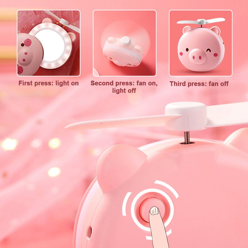 Piglet LED Make-Up Mirror