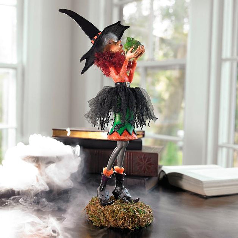 Halloween Witch Resin Ornament