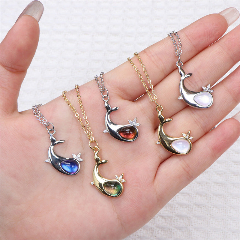 Whale Pendant Necklace