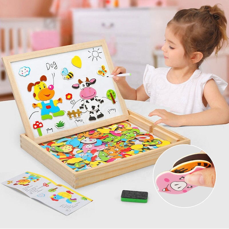 🌈🎨Magnetic Puzzles Children's Educational Brain Toy✨