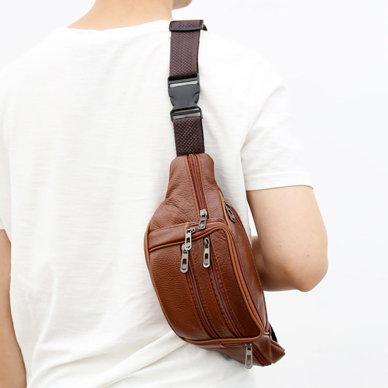 Women Leather PU Waist Pack Bag