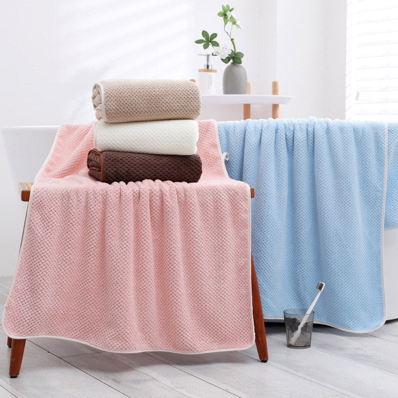 Coral Fleece Bath Towel