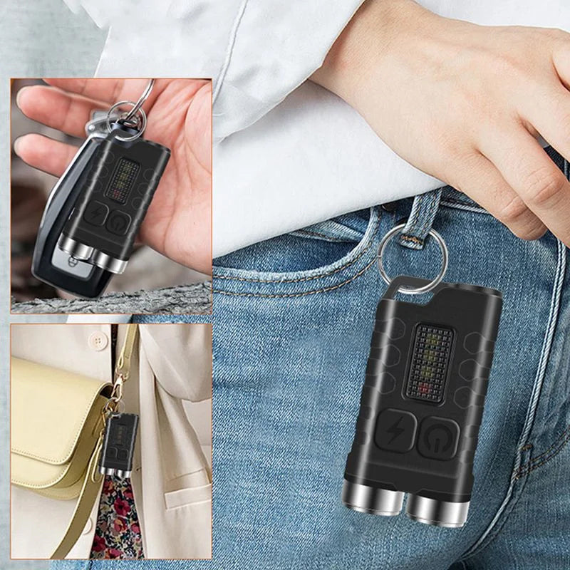 🔥Magnetic Mini Keychain Flashlight🔥